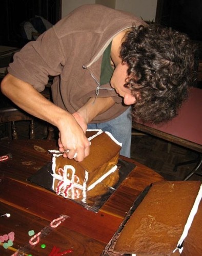 Gingerbread house.