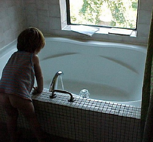 Double tub.