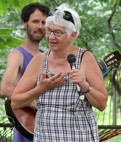 Talent Show: Marione with Craig backup.