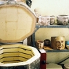 w pottery studio