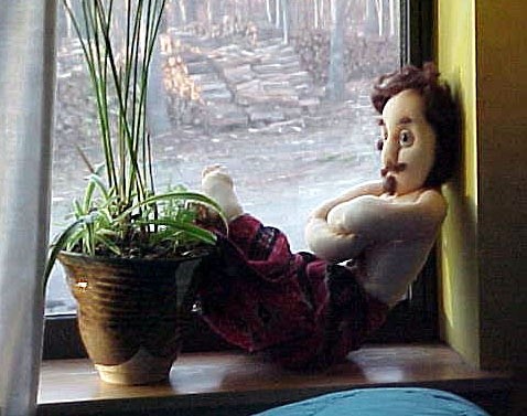 Handmade doll. Stella's work (?)