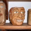 Stella's faces pottery.