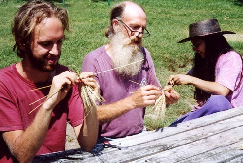 Straw weaving