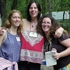 Three women at event.