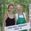 Anja and her mom.