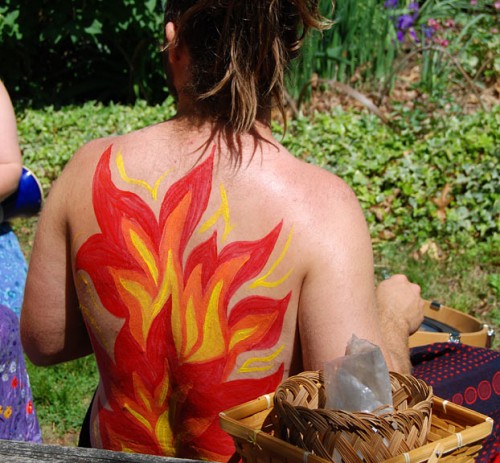 Body paint job
