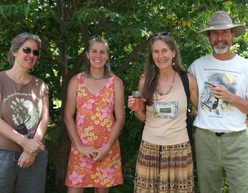 Ex-members from long ago, and guests.