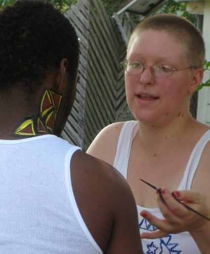 Memory face paints Paschal
