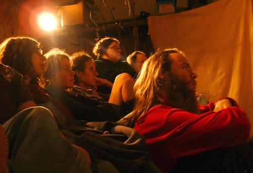 Evening show audience