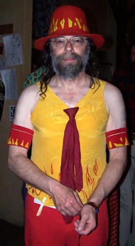 Louis played the role of the fire element